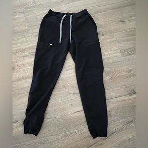 Fabletics High Waisted Black Scrub Pants